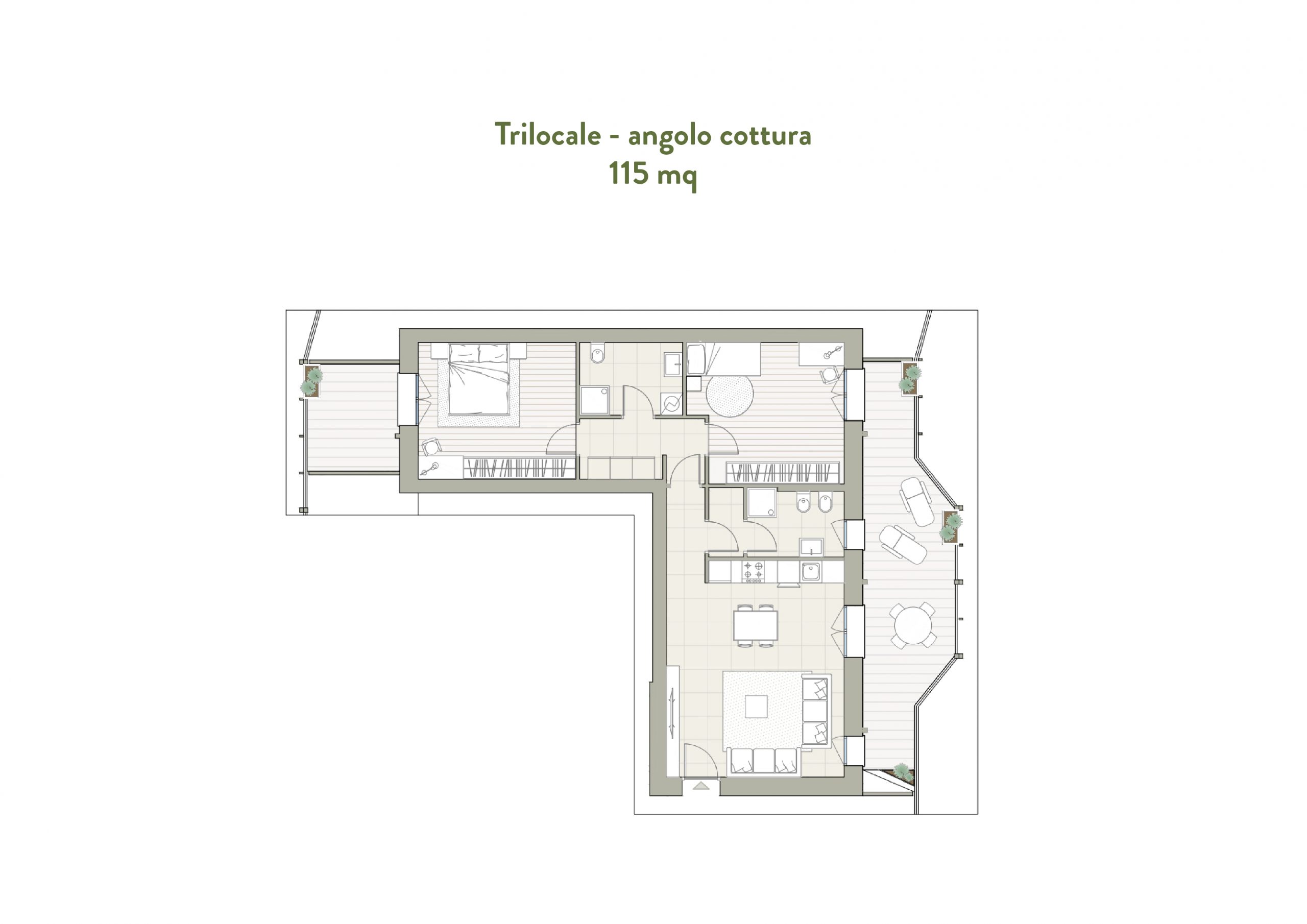 Le Altane di Lambrate_Trilocale AK 115 mq