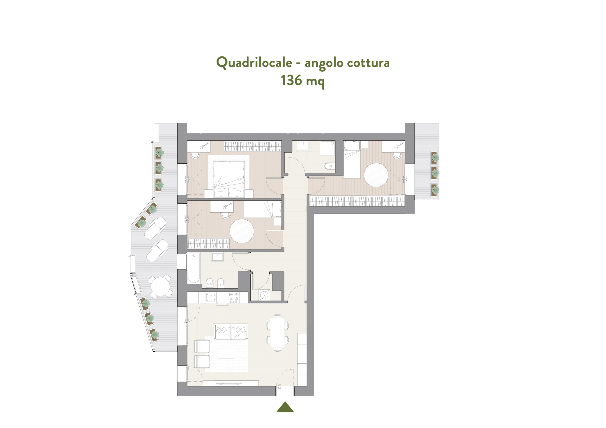 Le Altane di Lambrate_Quadrilocale 136