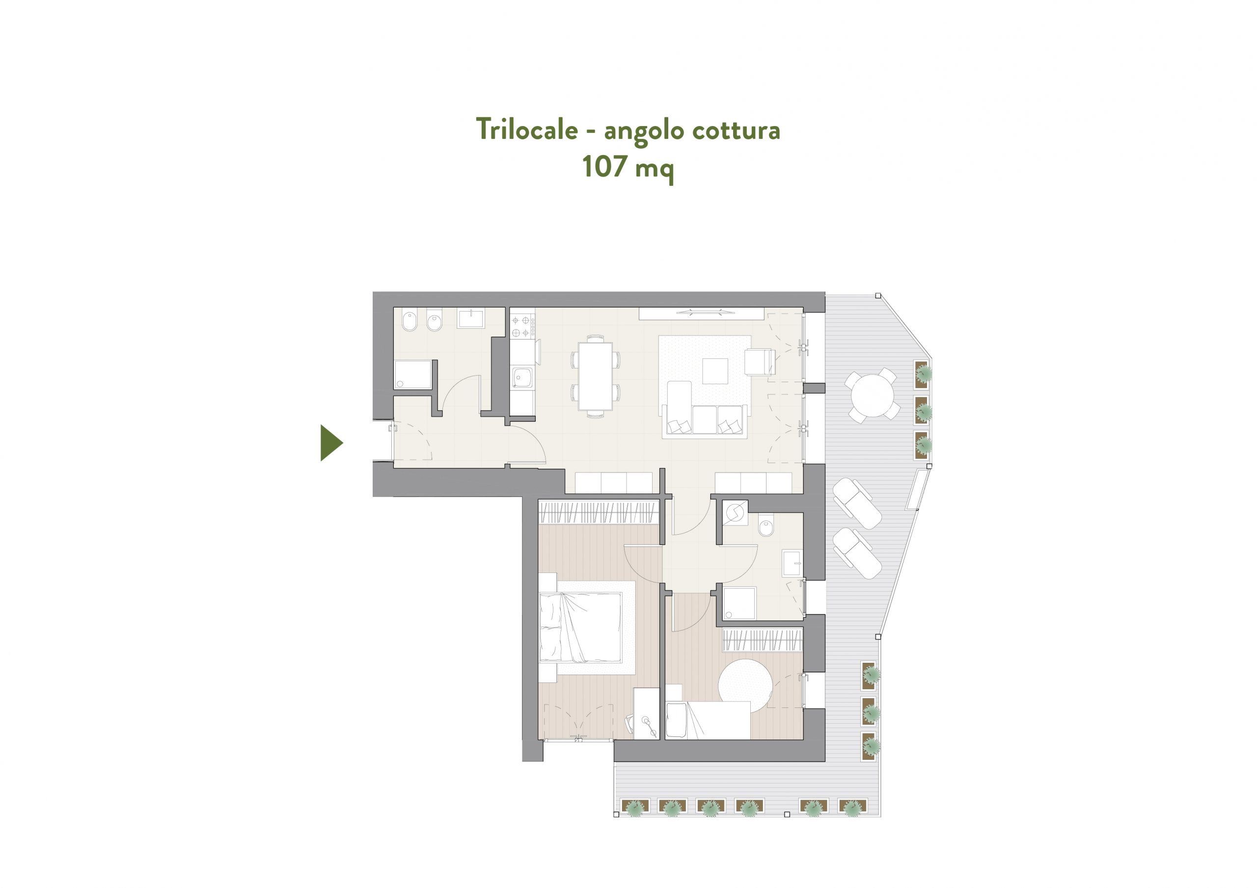 Le Altane di Lambrate_Trilocale 107