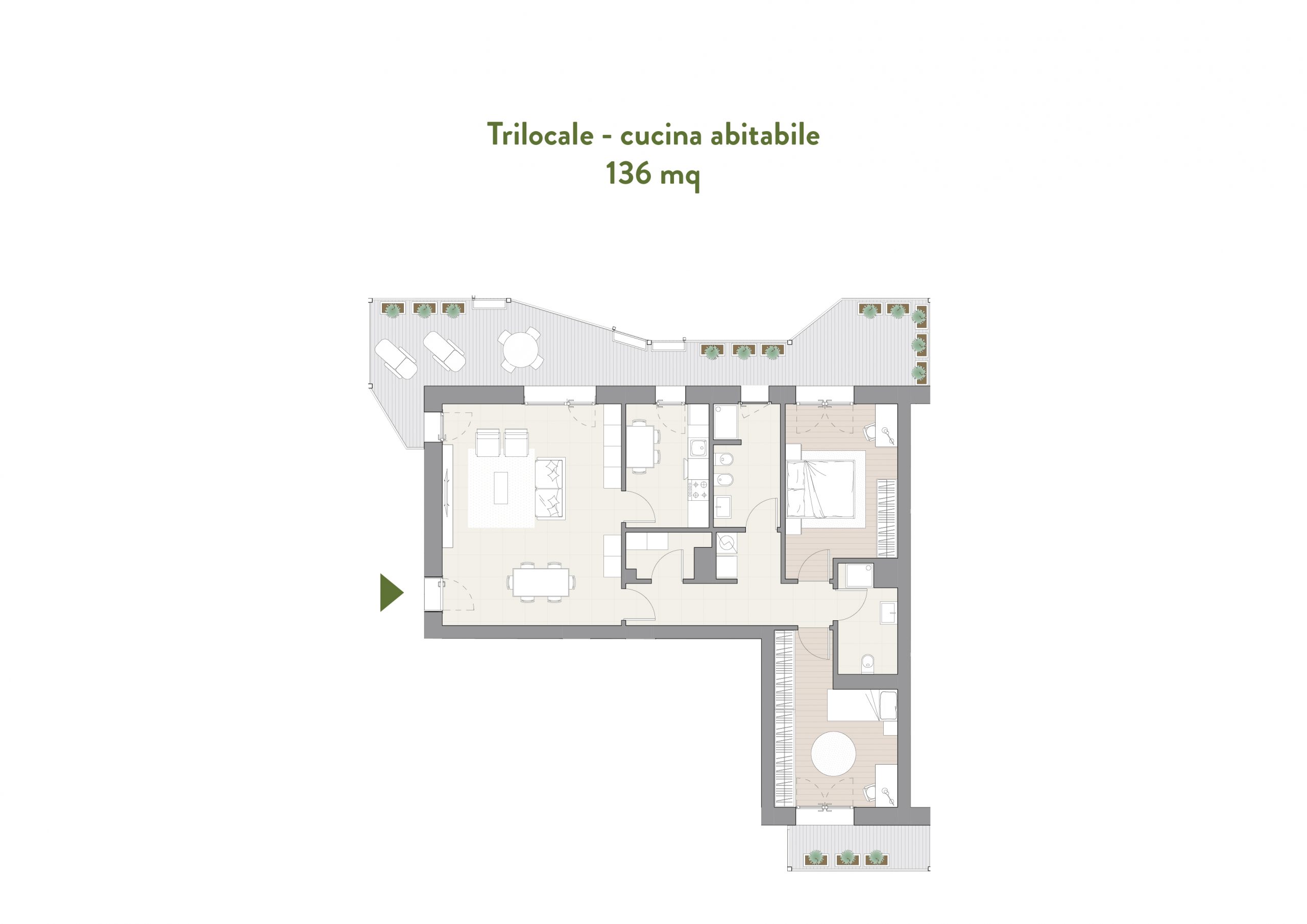 Le Altane di Lambrate_Trilocale 136